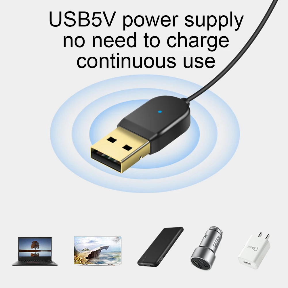 Музыкальный передатчик, Bluetooth, аудио приемник, беспроводной USB, автомобильные аксессуары, 3,5 мм разъем, Aux ABS, профессиональный адаптер, многофункциональный