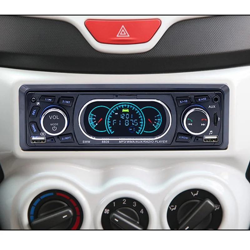 Радио пульт дистанционного управления mp3-плеер 1 Din автомагнитола Bluetooth автомобильный аудио AUX/TF/USB FM авто радио Телефон Зарядка музыка автомобиль стерео