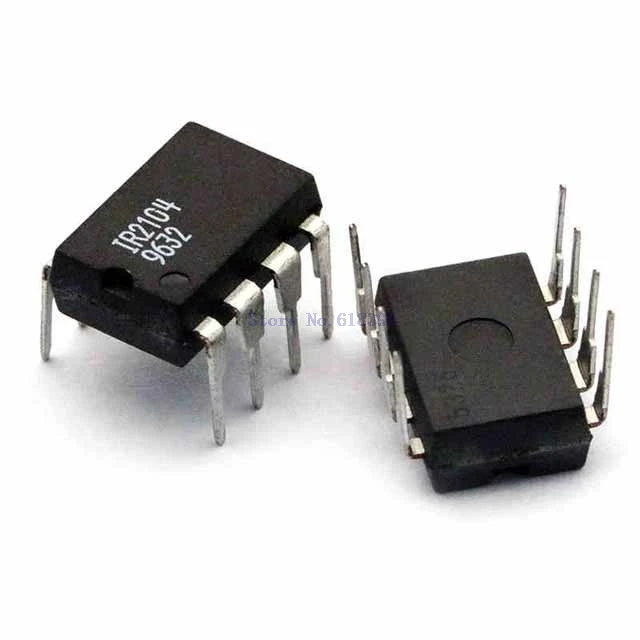 

driver IC 600v 0.36a 2-out Hi lo Side Half Brdg Inv non-inv 8-pin Ir2104