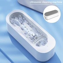 

Portable Ultrasonic Jewelry Cleaner 300ML Professional Ultrasonic Cleaning Machine for Glasses Jewelry Rings Necklaces Watches
