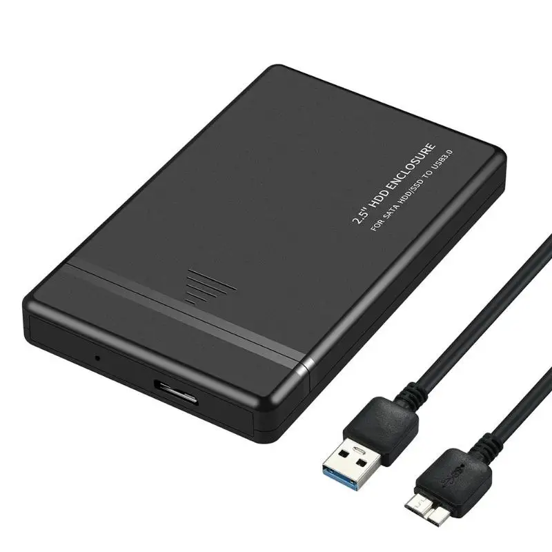2.5 inch USB2.0/USB3.0/TYPE C SATA HDD SSD Enclosure Box 480Mbps Hard Drive Disk Box Mobile External Case for Laptop Notebook PC - Цвет: USB3.0