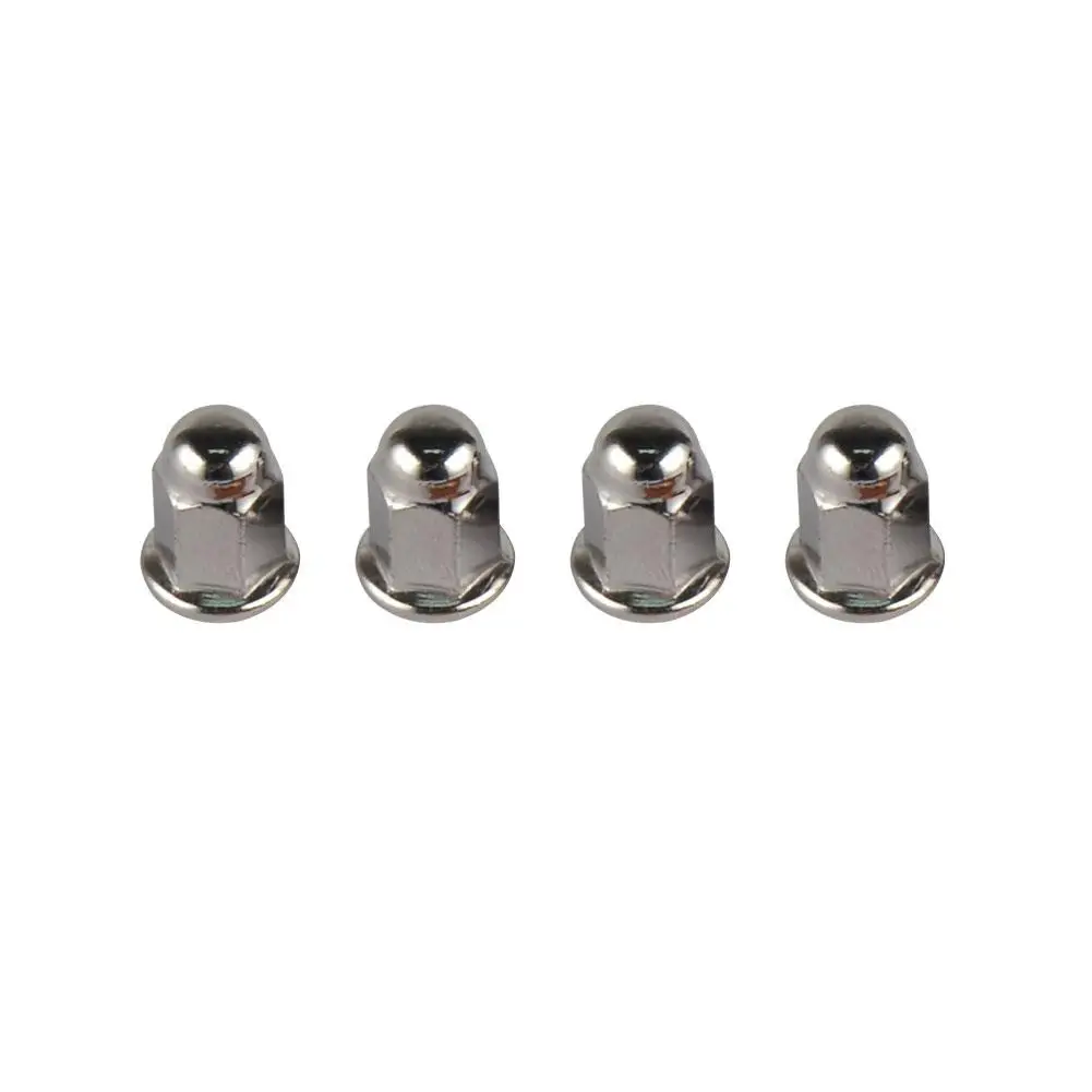 Motorcycle Exhaust Gasket Nut Chrome Plated M6 Cap Nut Exhaust Pipe Washer Set For Honda CB500K CB550K CB550F VF500F VF700
