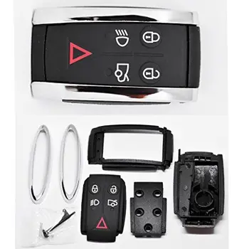 

Llave de Coche SmartKey mando a distancia emisor Carcasa para Jaguar