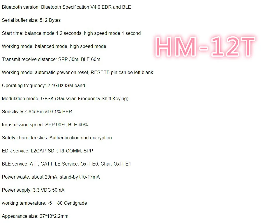 HM-12C INFO 3