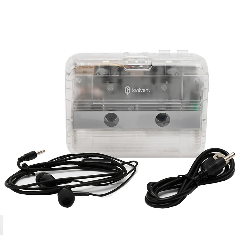 Portable Bluetooth Cassette Player with FM Radio Auto-revers function Bluetooth Audio Music Player Tape Cassette Recorder