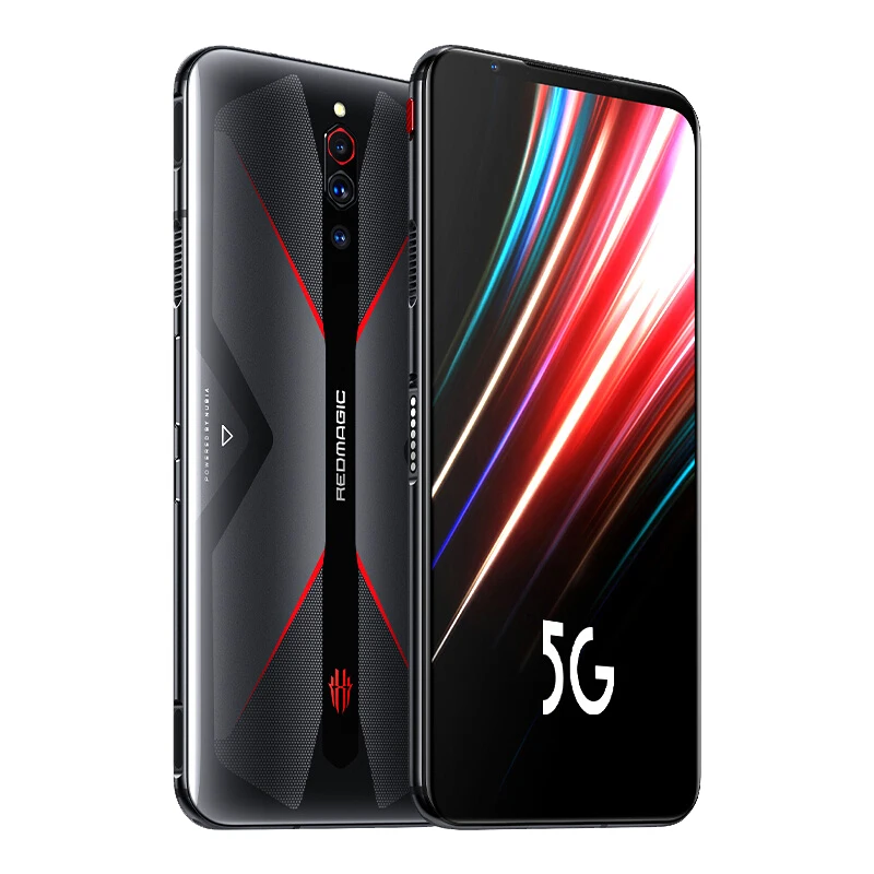 Nubia RedMagic5G Gaming mobile phone Snapdragon 865 8/12 GB RAM 128/256GB ROM 144Hz refresh rate OTA Update Global Version Nubia RedMagic5G Gaming mobile phone Snapdragon 865 8/12 GB RAM 128/256GB ROM 144Hz refresh rate OTA Update Global Version