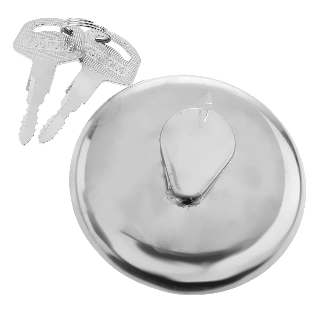 Stainless Steel Oil Tank Case Cap Cover Assembly for Suzuki GN125 |