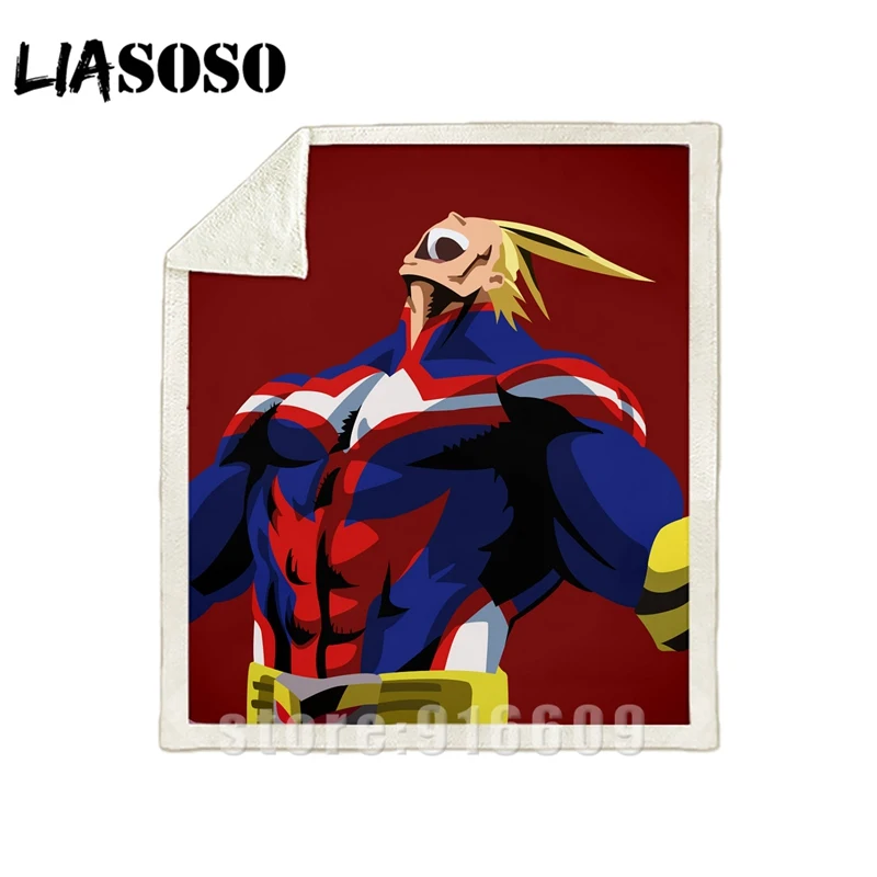 Диван-кровать с рисунком автомобиля My hero Academy Boku no hero офис Harajuku набивное Одеяло-покрывало для путешествий одеяло квилт для софы A30