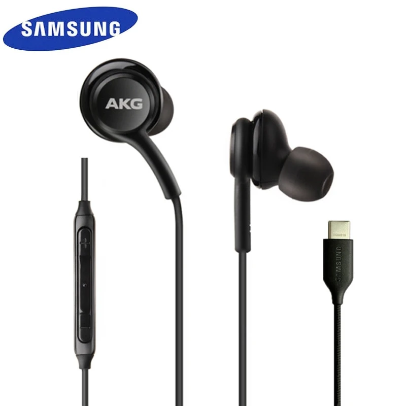 Новый SAMSUNG EO IG955 тип c NOTE10 eraphones in ear с микрофоном Galaxy стерео гарнитура