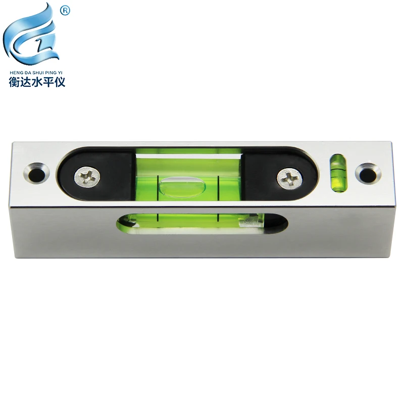 nível do espírito com a bolha horizontal