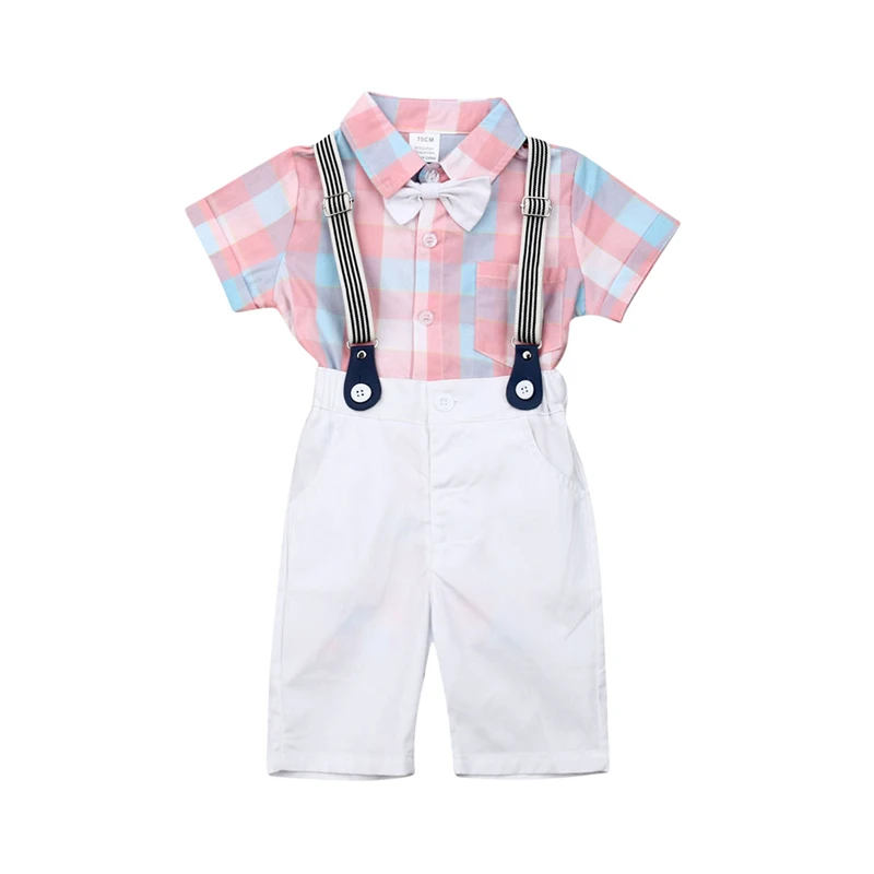 baby girl cotton clothing set Baby Boys Clothes 2020 Girl Sleeveless Summer Toddler Infant Hooded Leaves Tops T-shirt Stripe Short Pants Outfits 2Pcs Baby Clothing Set for boy