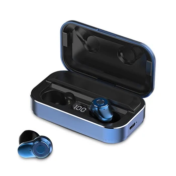 

Subwoofer Wireless Earphones Universal With Charging Case Walking Running