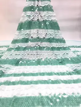 

nice looking feather embroidery tulle mesh lace fabric Sat-58.6817 with good quality for party dress