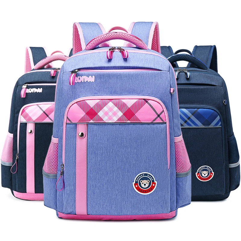 

2021 Suitable For Grades 1-6 Lightweight School Bags For Girls Boys Child Orthopedics School Students Backpack Mochila Infantil