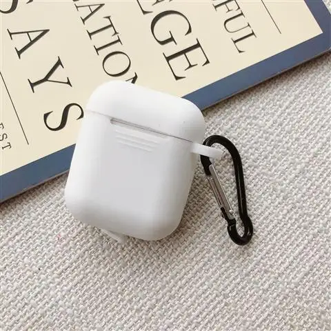 Для Airpods Bluetooth футляр для наушников для Apple Airpods с крюком TPU силиконовый чехол для iOS i10 i11 i12 i13 Tws чехол для наушников - Цвет: 10