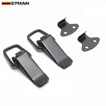 

EPMAN For JDM Sport Lockable Toggle Fastener Quick Release Fasteners Car Bumpers Trunk Fender Hatch Lid Catch Clip EPDQ078S