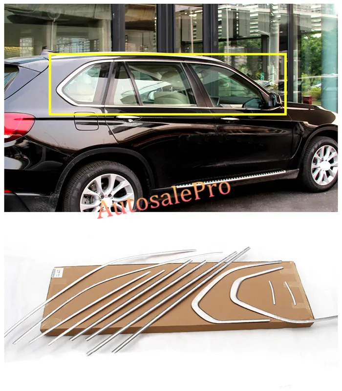 For-BMW-X5-F15-2014-2015-Stainless-Chrome-Window-Decorative-Moulding-Trims-12pcs-set-Glossy01