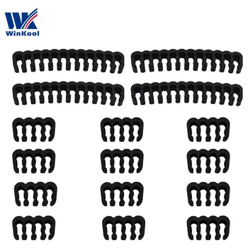 

WinKool Moulding Crystal Cable Combs Clips Clamps ATX 24Pin CPU 8Pin PCI-E 8P 6Pin Sleeved Cable