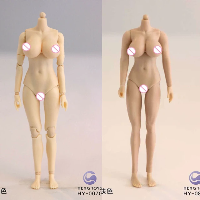 1/12 Scale Female Seamless Body, 6 Inch Female Body Figure