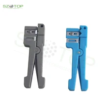 

2 in 1 Set 45-162/163 Fiber Optic Stripper Fiber Optic Jacket Stripper Coaxial Cable Stripping Cutter Tool Cable Slitter