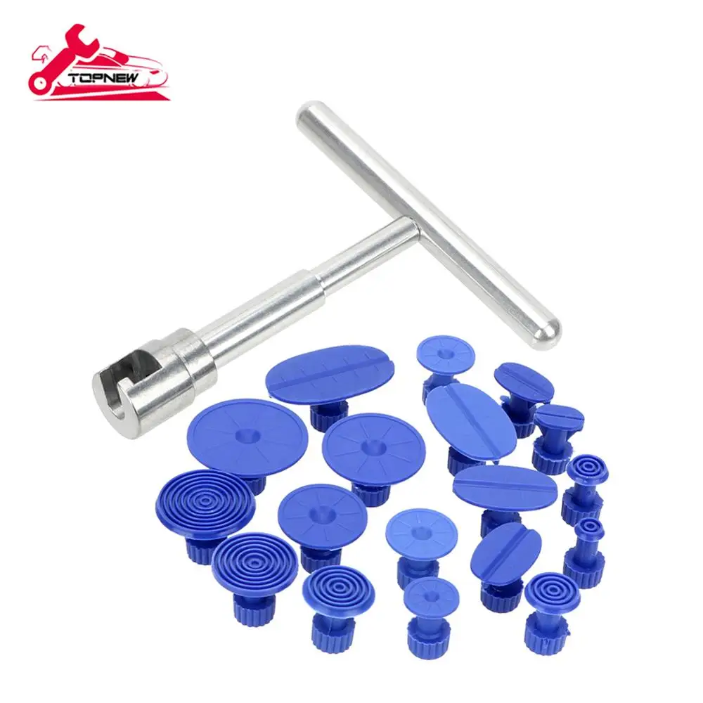 

Paintless Dent Repair Tool T-Handle Dent Puller Car Repair Tools Dent Removal Tools Puller SetSilver