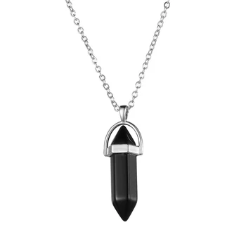 Natural Gemstone Healing Necklaces That Ankh Life Mens Necklaces Womens Necklaces