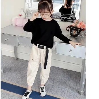 

Girls Clothing Sets 2019 Spring Autumn Toddler Girls 2Pcs Outfit Kids Tracksuit Suit For Girls Age 3 4 5 6 7 8 9 10 12 Year