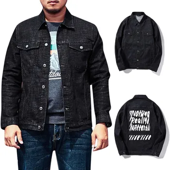 

Men's Fashion Winter Jacket Motorcycle Slim Hole Jeans Jacket Tops Plus SizeAutumn Winter Boy Jobs Work Trendy Style Dropshippin