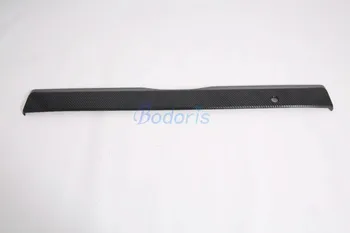 

Carbon Fiber Color Rear Trunk Steamer Garnish Moulding Trim Chrome Car Styling For Toyota Hiace 2019 Accessories
