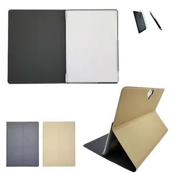 

for BQ Aquaris M10 Ubuntu Edition Full HD 10.1" Tablet PC PU Leather Folding Folio Case Stand Cover+ Screen Protective+ Stylus