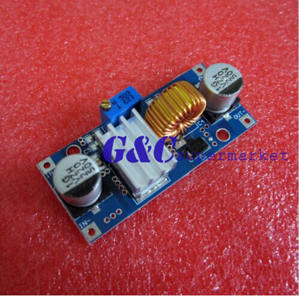 

1PCS 5A DC-DC adjustable step-down module XL4015 4~38V 96% diy electronics