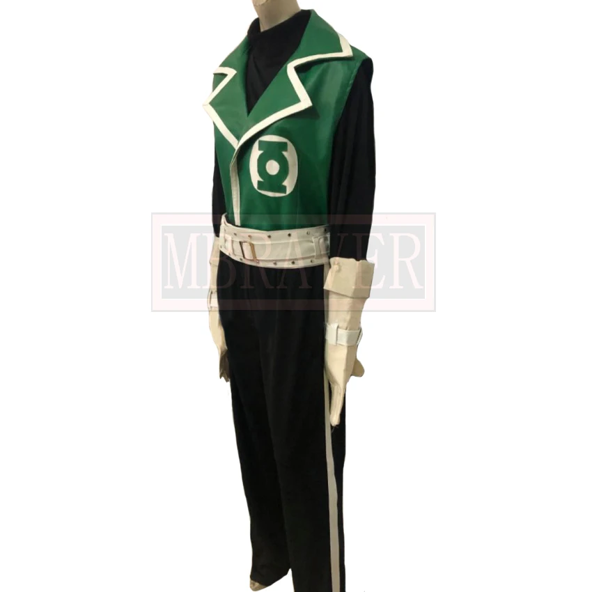 Superhero Green Lantern Guy Darrin Gardner Cosplay Costume Halloween Party Outfit Custom Made Any