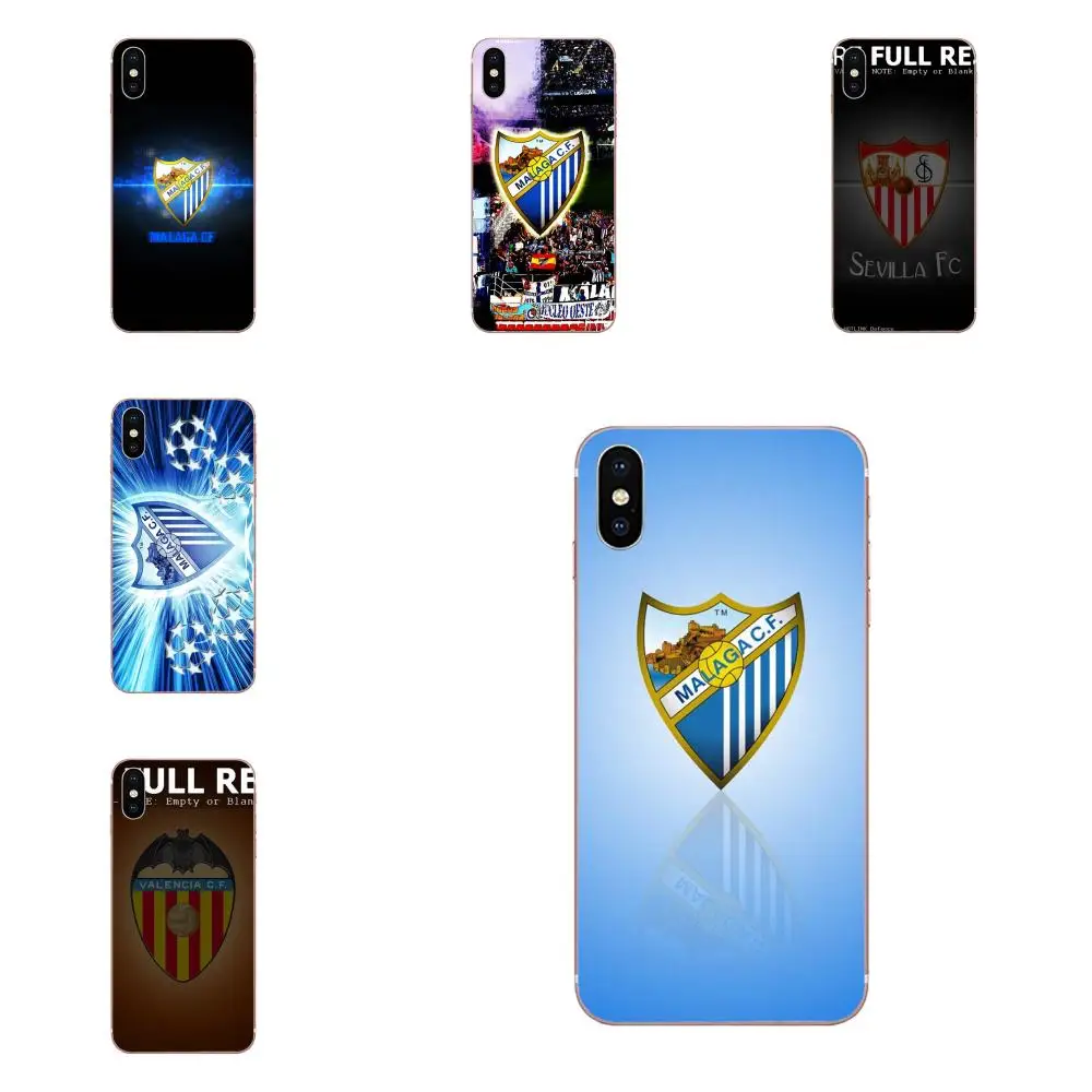 

Soft Silicone TPU Transparent Art Cover Case Malaga Cf For Xiaomi Redmi Note 2 3 3S 4 4A 4X 5 5A 6 6A Pro Plus