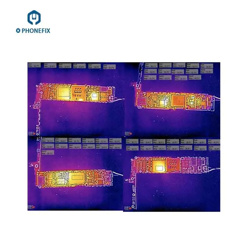 PHONEFIX Телефон PCB неисправность инфракрасное тепловое изображение анализатор печатной платы диагностический инструмент для обслуживания материнской платы