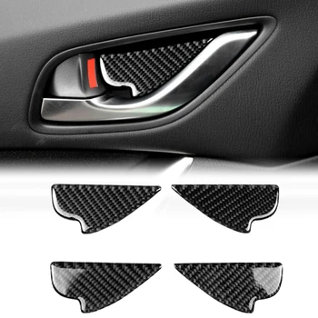 

For Mazda 3 Mazda 6 CX-3 CX-5 CX-9 Handle bowl lid Car Carbon fiber New Durable