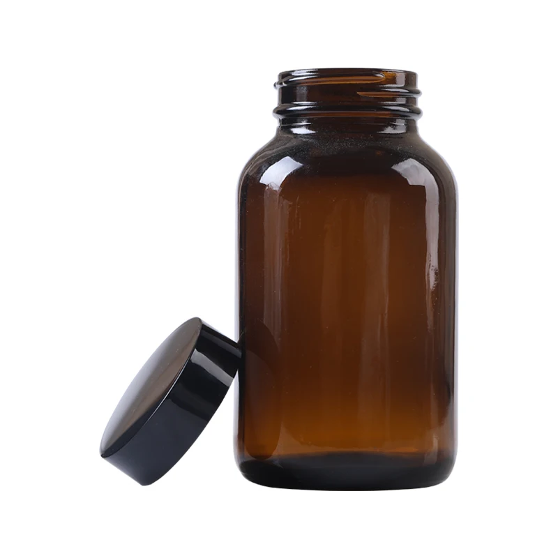 60ml 100ml 120ml 250ml 500ml Brown Wide Mouth Bottle Soil Bottle Sampling Sampling Storage