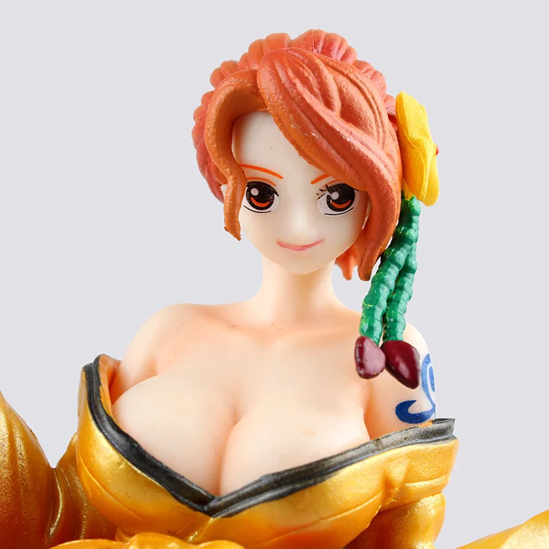 

One Piece a Reward Kabuki a Reward Black And White with Pattern Mantle Color Kimono Nami Special Reward Gold Garage Kit
