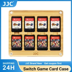 JJC – étui Transparent pour cartes de jeu nintendo Switch, housse de protection pour cartes, Portable, avec aimant, accessoires de jeu 