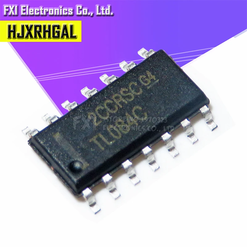 10 шт TL084CDT TL084 SOP14 SOP 084C SMD | Электронные компоненты и принадлежности