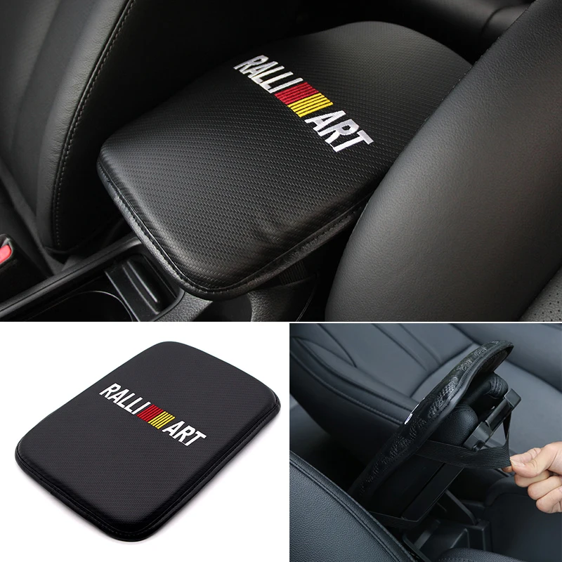 

For Mitsubishi Outlander 3 Lancer 10 9 Asx Pajero Sport L200 Carisma Colt Galant Montero Ralliart Car Central Armrest Box Mats