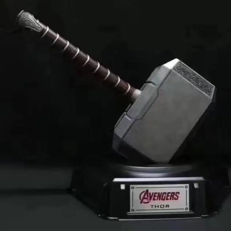 

Marvel Superhero Thor Mjolnir 1/1 Pvc Toys Avengers Alliance Thor Weaponry Mjolnir Hammer Models Pvc Figurines Colection Toys