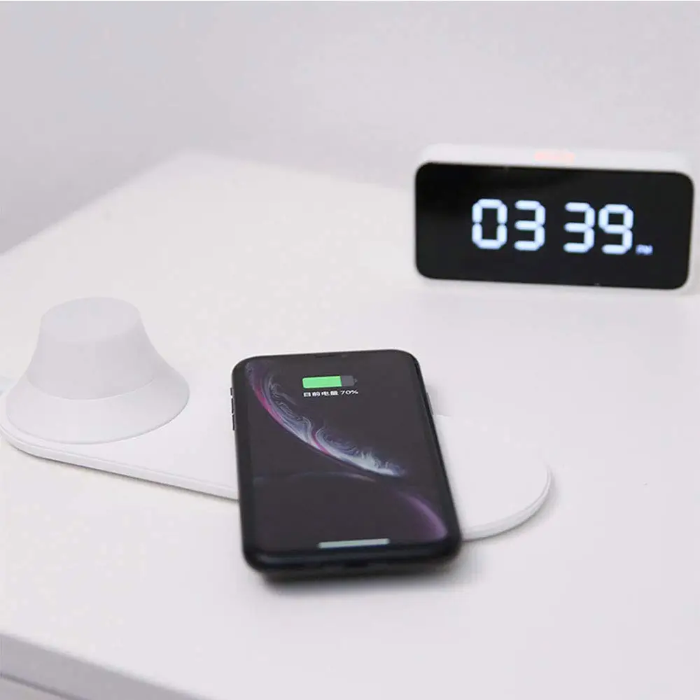 Xiaomi Yeelight 7.5W/10W Wireless Charging Led Night Light with Warm Eye Color Temperature,Fast Charging For iPhone Samsung