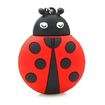 

Usb 2.0 Flash Drive Cute Animal Ladybug Shape Pen Drive Memory Stick Thumb Drive Jump Drive Flash Drive Pendrive(16Gb)