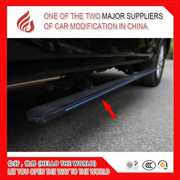

High quality Aluminium alloy Automatic scaling Electric pedal side step running board with light for discovery 5 2017 2018 2019