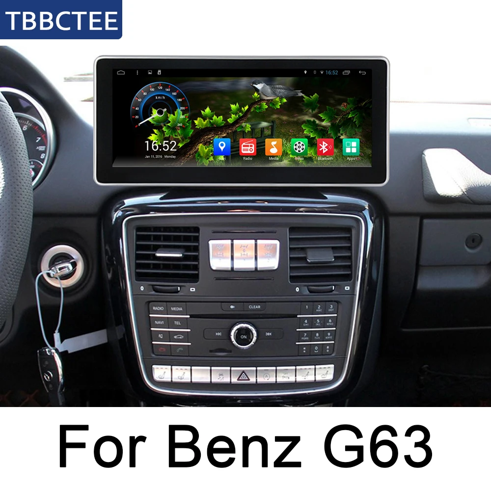 Для Mercedes Benz G63 2012 ~ 2017 NTG 10 25 HD 1080P ips ЖК экран Android 8 ядерный автомобильный