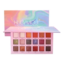 Charming Eyeshadow Palette 18 Colors Shimmer Matte Smooth Texture Powder Eyeshadow Palette Waterproof Cosmetics TSLM1