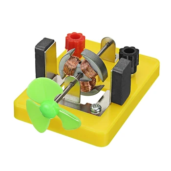 

DIY Wind Generator Electromagnetis Experiment Model DC Electric Circuit Direct-current Motor Model Science Toy