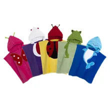 Безграничный Amazon, детский пуловер из чистого хлопка, водопоглощающий, банный халат, хлопковый бархатный банный халат с вышивкой