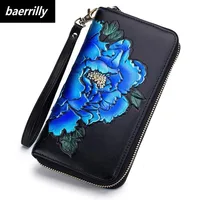 Fashion Card Wallet Female Women Wallets Genuine Leather Rfid 36 Card Holders Coin Purse Girl Fashion Women Clutch Bag Leather 1