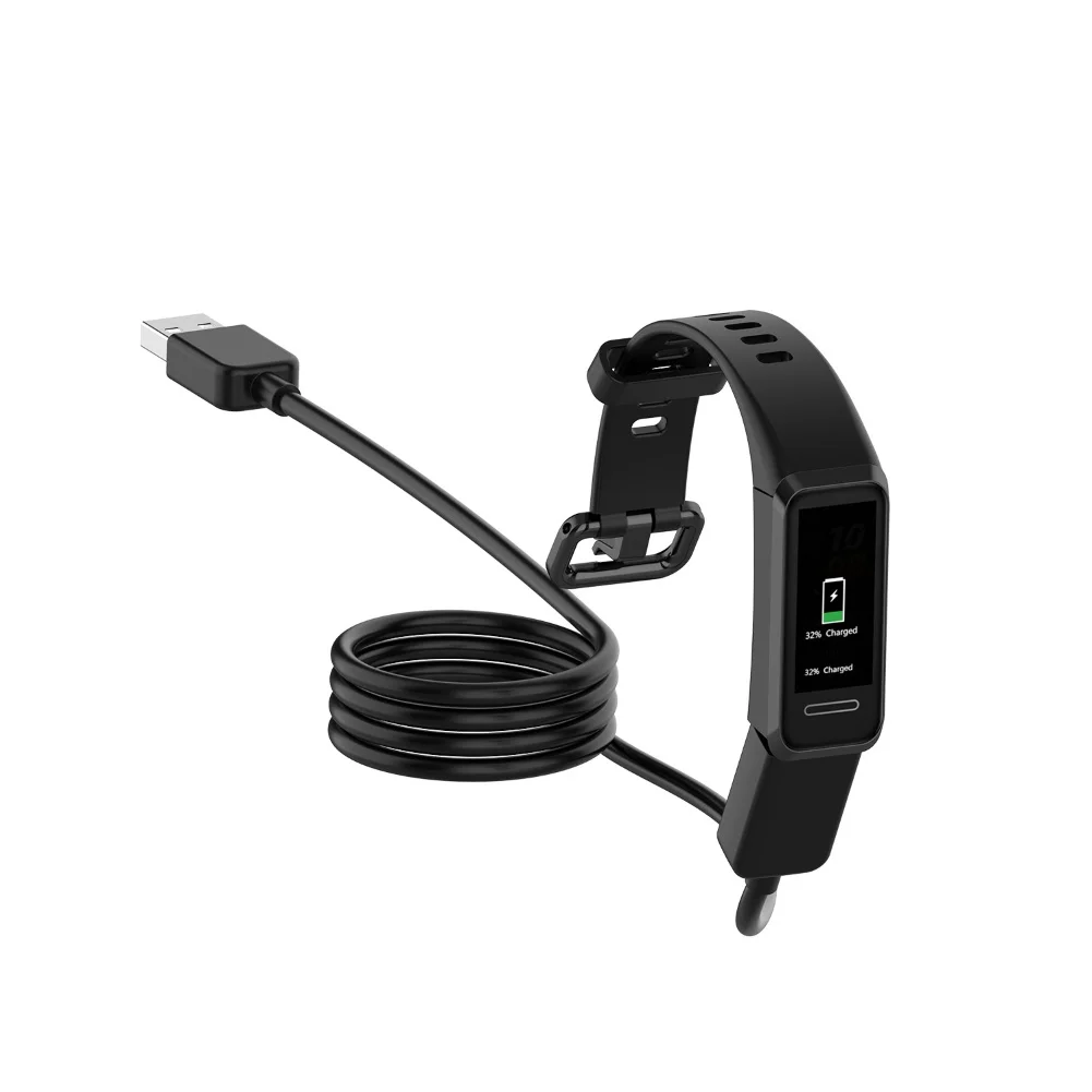 Новинка 2020 1 м зарядное устройство для умных часов USB зарядный кабель Huawei Band 4/Honor